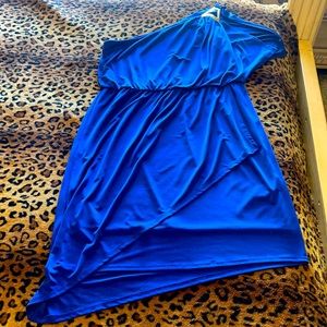 Cobalt blue dress